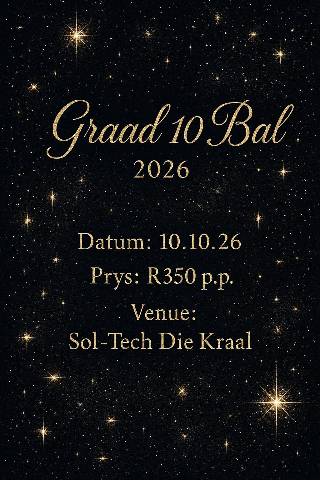 Graad 10 Bal